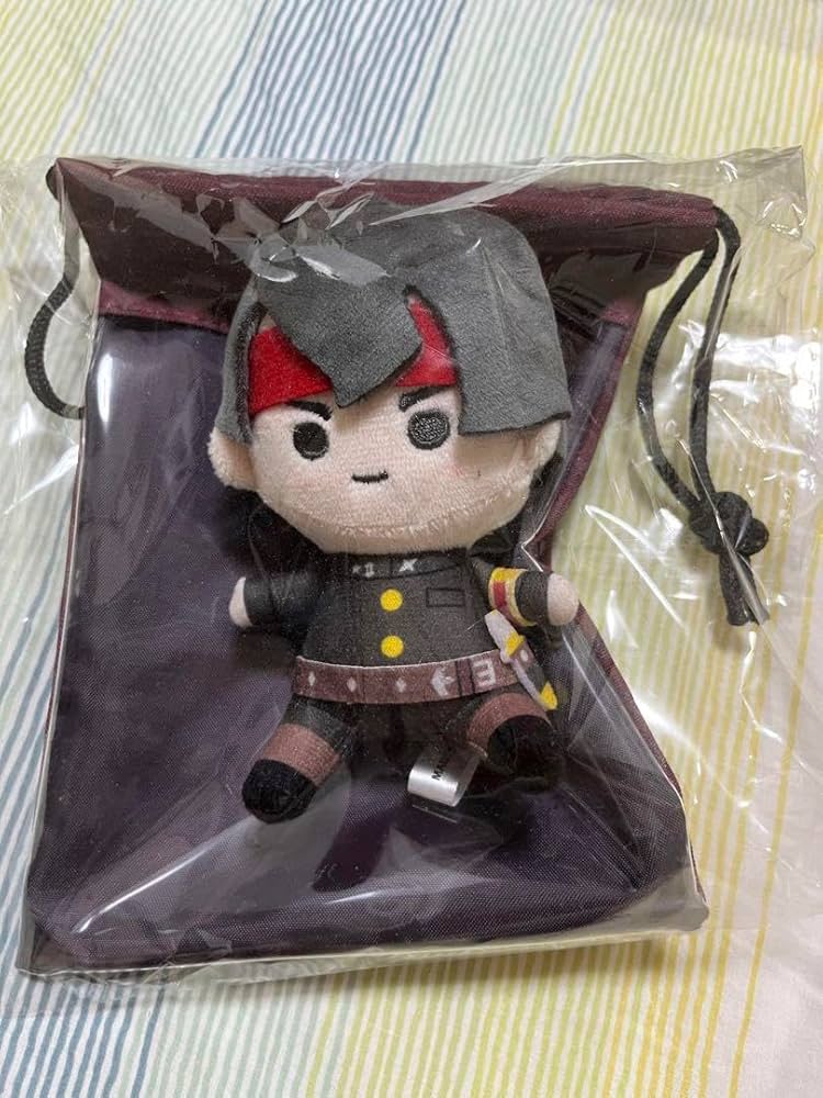 Amazon.co.jp: 大逆転裁判 ミニぬいぐるみ&巾着セット 亜双義一真 
