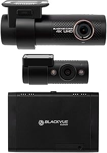 BlackVue DR900X-2CH IR with 32GB microSD Card + cm 100 LTE (NA) | 4K UHD IR Infrared Interior Cloud Dashcam | External 4G LTE Module | Cloud Connectivity