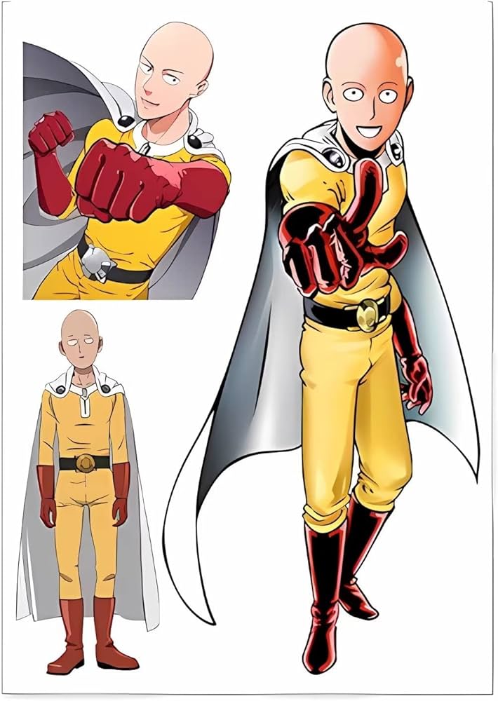 Amazon.co.jp: ワンパンマン サイタマ 車のステッカー 漫画 シール