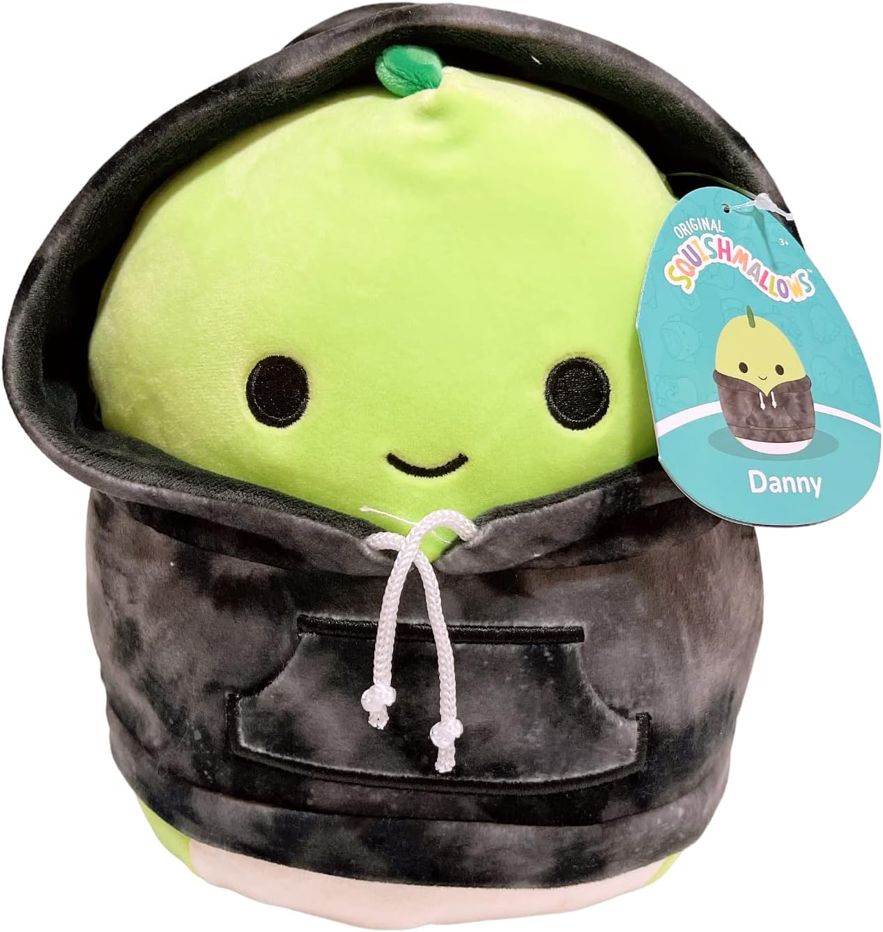 Squishmallows Hoodie Animal Squad Plush Toy (12" Danny The Dino)