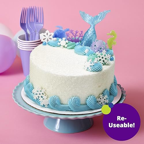 Miniatura 4 de DecoPac Mystical Mermaid DecoSet - Decoración para tartas, 1 juego, múltiple