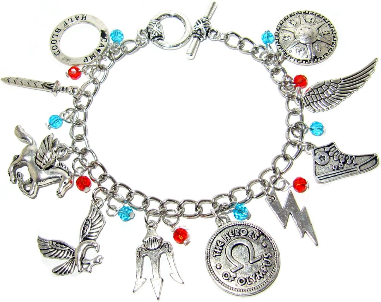 Percy Jackson Fandom Charm Bracelet