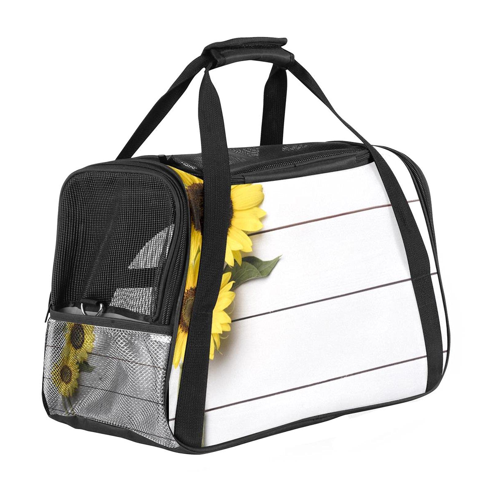 Sac de transport pour chien et chat homologué avion avec côtés doux
