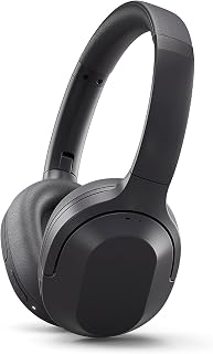 Status Core ANC Active Noise Cancelling Headphones - Cave - Over Ear Head Phones w/Built-in Microphones - Wireless & Bluetooth + Detachable 3.5mm Wired - USB-C Charging Cable - 30 Hour Battery