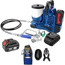Portable Airless Paint Sprayer for Furniture, Walls Fence Jobs Blue