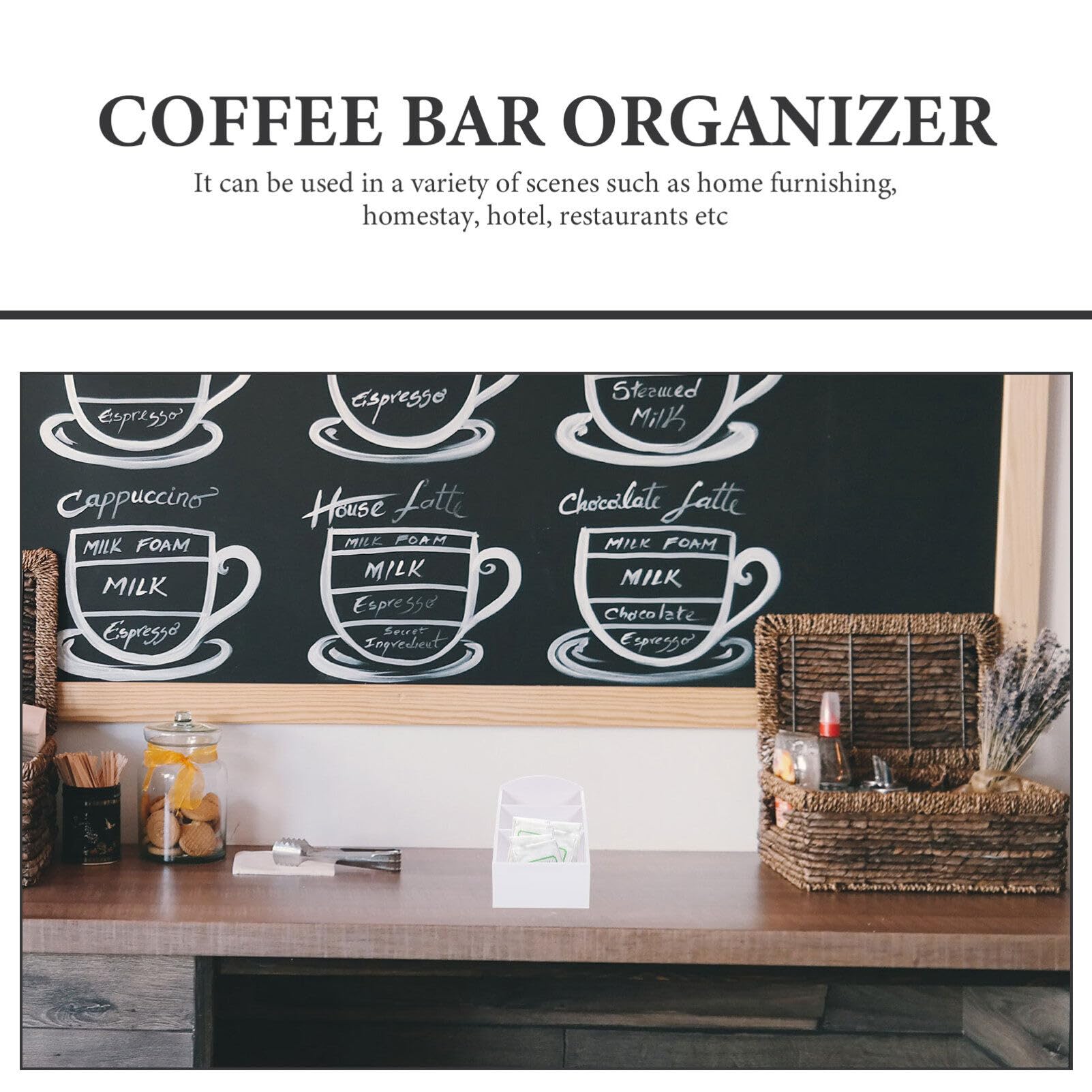Box counter tea bag holder hotel organizer chocolate storage drawers organizer mold Cafe coffee bag sweetener dispenser storage cabinet storage box tableware