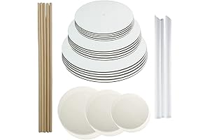 Comprehensive Cake Stacking Kit for Towering Treats