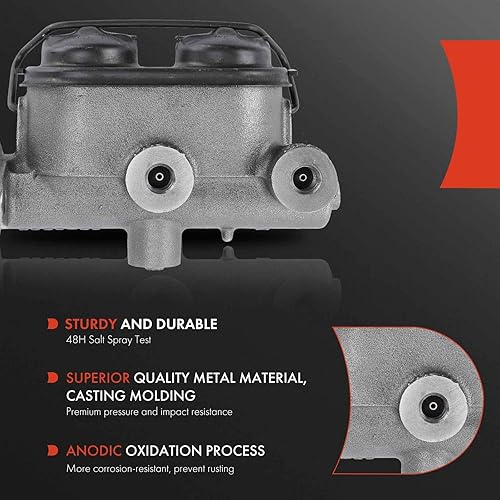 Miniatura 2 de A-Premium Cilindro maestro de freno compatible con vehículos AMC y Jeep Wagoneer, Jeepster, J-2500, J-2600, J-2700, J-2800, J-3500, J-3600, J-3700,