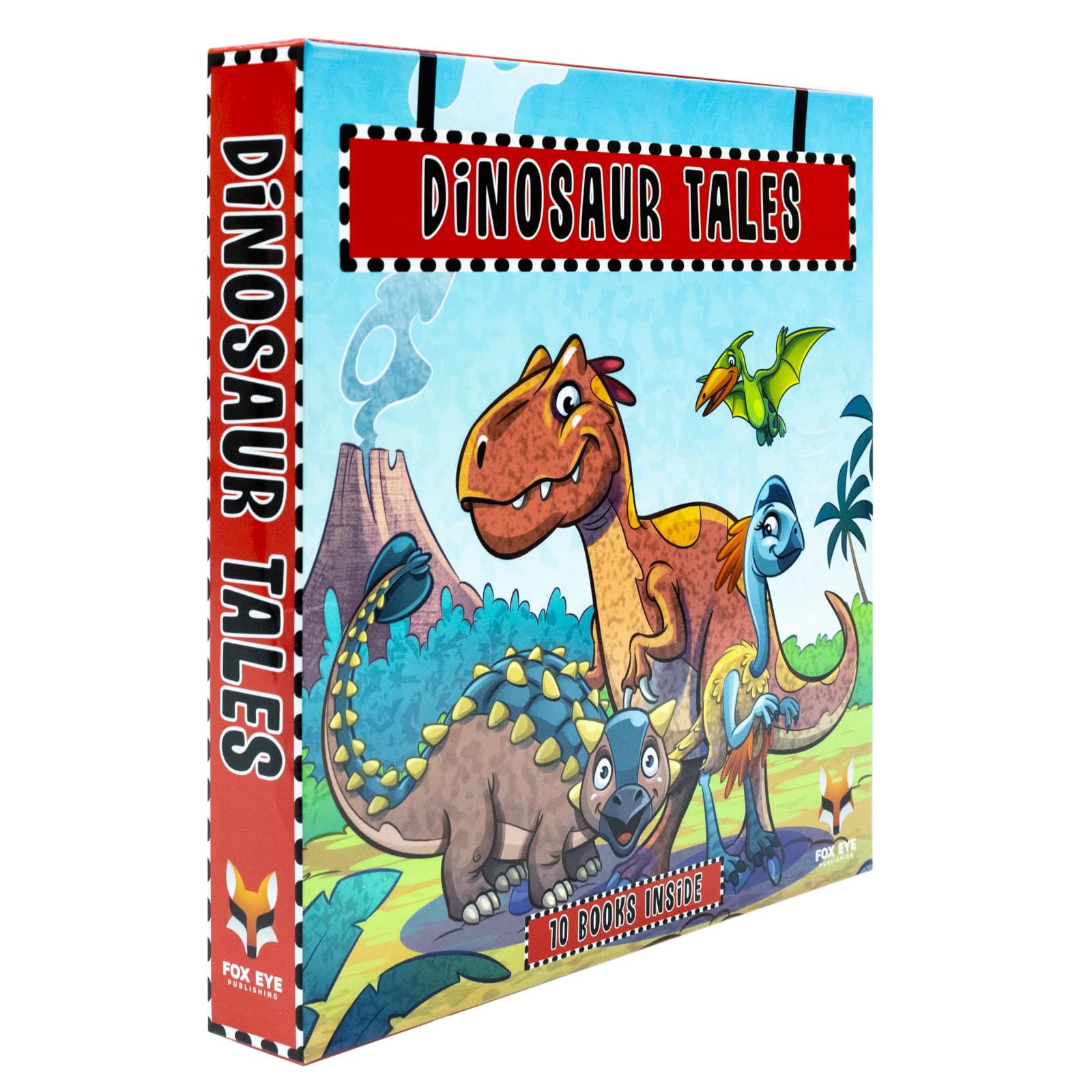 Dinosaur Tales 10 Picture Book Collection: (Teaches Childrens Behaviour, Emotions, Feelings and Manners, Learn to Roar, Makes A Difference,Gets Lost, Wins The Race)