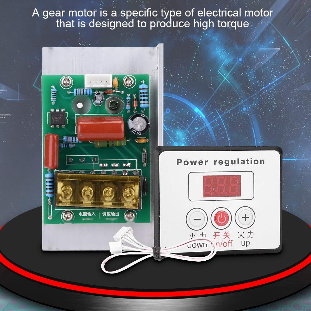 MODULO REGOLATORE DI tensione motore dimmer AC 220V 4KW