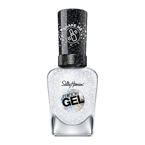 Sally Hansen Miracle Gel Nail Color Snow What Fun!, 0.5 onzas líquidas