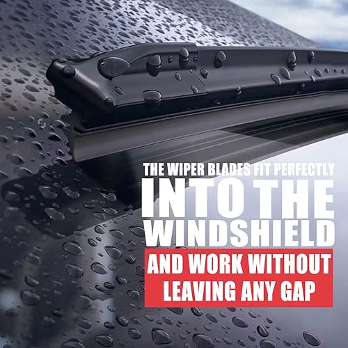 Miniatura 5 de RANSOTO Limpiaparabrisas delantero de 26 + 16 pulgadas con limpiaparabrisas trasero de 12 pulgadas compatible con Toyota Sienna 2011-2020