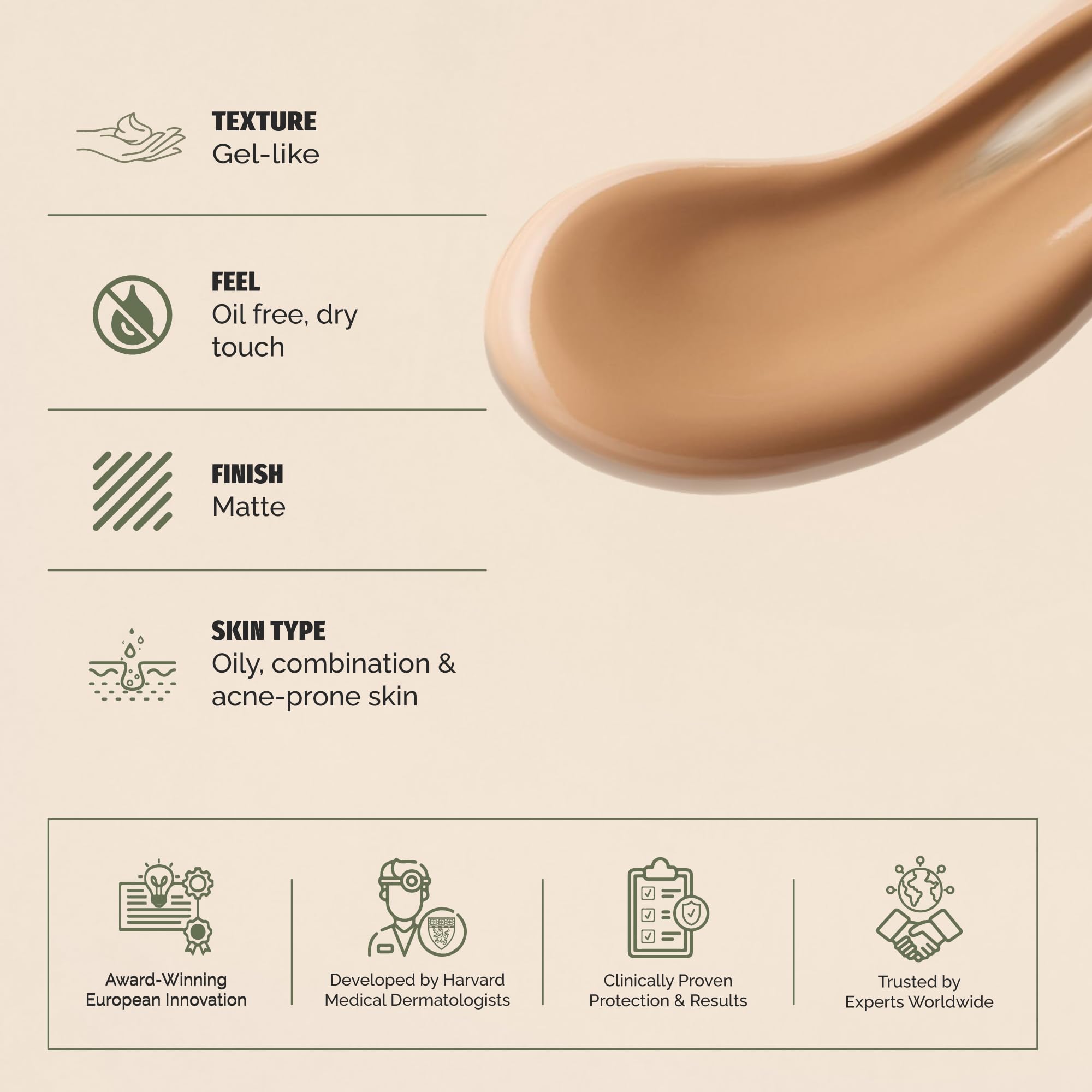 Heliocare Gel oil-free SPF 50 Sonnenschutz fürs Gesicht, 50 ml Gel