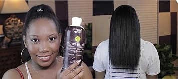 Nzuri Elixir Hair Skin and Nail with Vitamin D - 32 Oz + Nzuri Hair Follicle Food 61- Ancient Miracle Hair Growth Oil 4oz Vitamins to Make Hair Grow Long Intense Grow Long Hair Supplements Combo pack