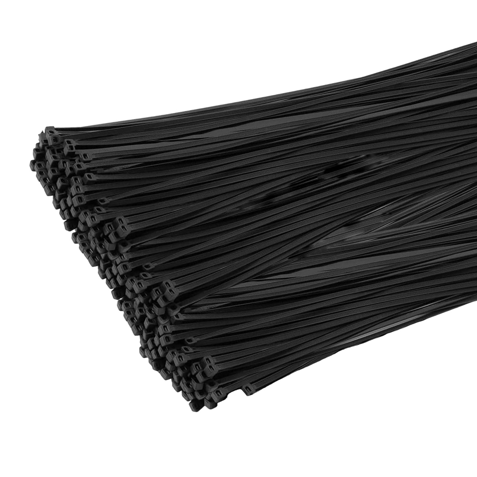 Colliers en nylon noir 450 mm robustes pour serrage industriel