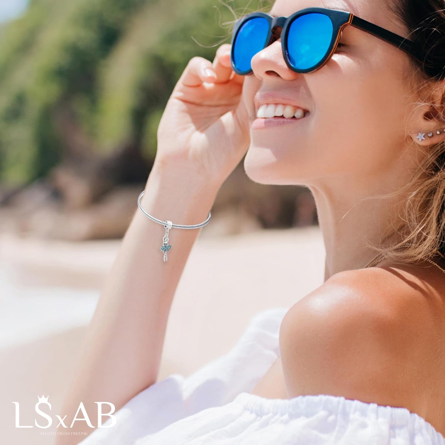 Sparkling Bowknot Charms fits Pandora Bracelets for Women Rosegold Bow Charm for Bracelets Necklace Pendant for Women Birthday Jewelry - Image 3