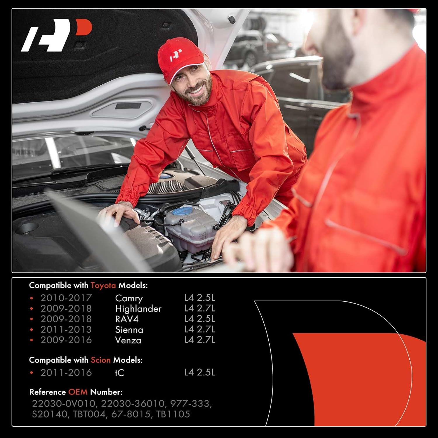 A-Premium Electronic Throttle Body Compatible with Toyota Camry 2010-2017, Highlander RAV4 2009-2018, Sienna 2011-2013, Venza & Scion tC 2011-2016, L4 2.5 2.7L