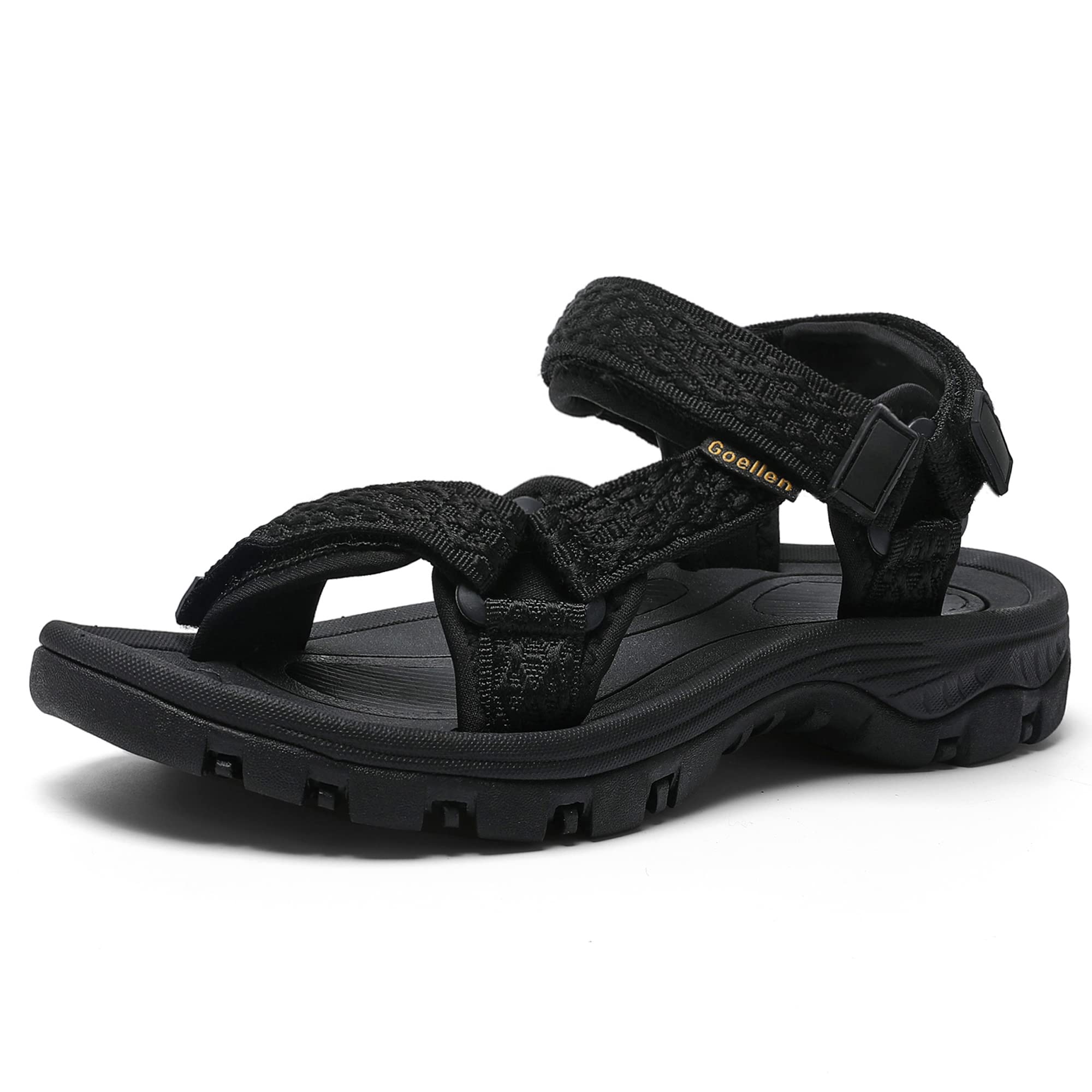 Women's Hiking Sport Sandals Water Outdoor Athletic Shoes With Arch Support Adjustable Velcro Beach Shoes
