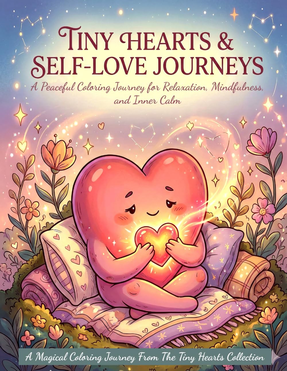 Tiny Hearts: Self-Love Journeys: A Gentle Coloring Book for Relaxation, Calm, and Emotional Well-Being (Tiny Hearts Cozy Collection)