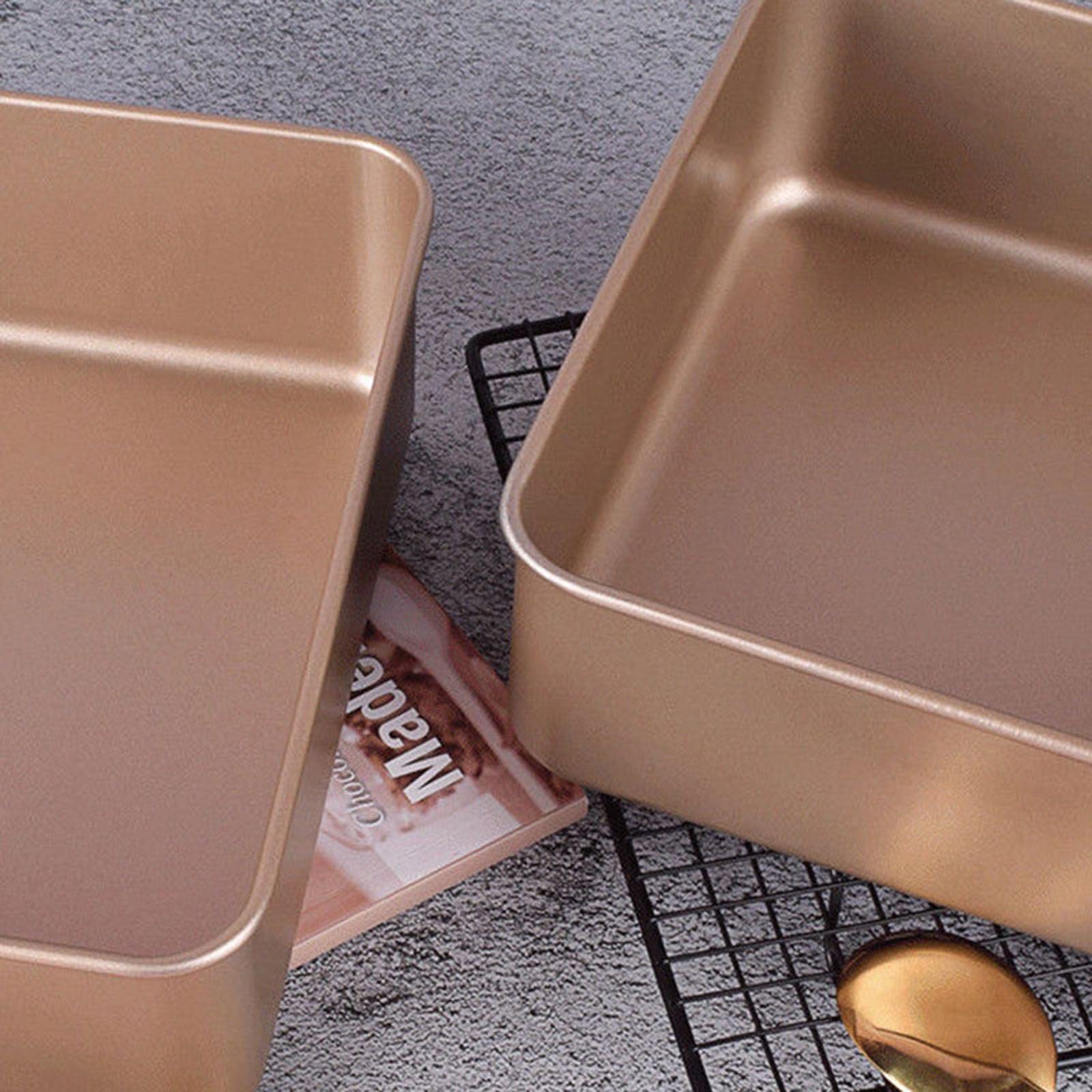 Teglia per arrostire teglie per biscotti Set di teglie in acciaio al carbonio facile da pulire Uso resistente all'ordito antiaderente teglia regalo