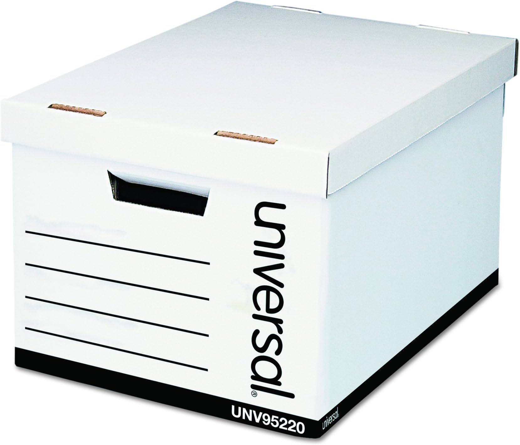 Universal 95223 Economy Storage Box, LiftOff Lid, Letter