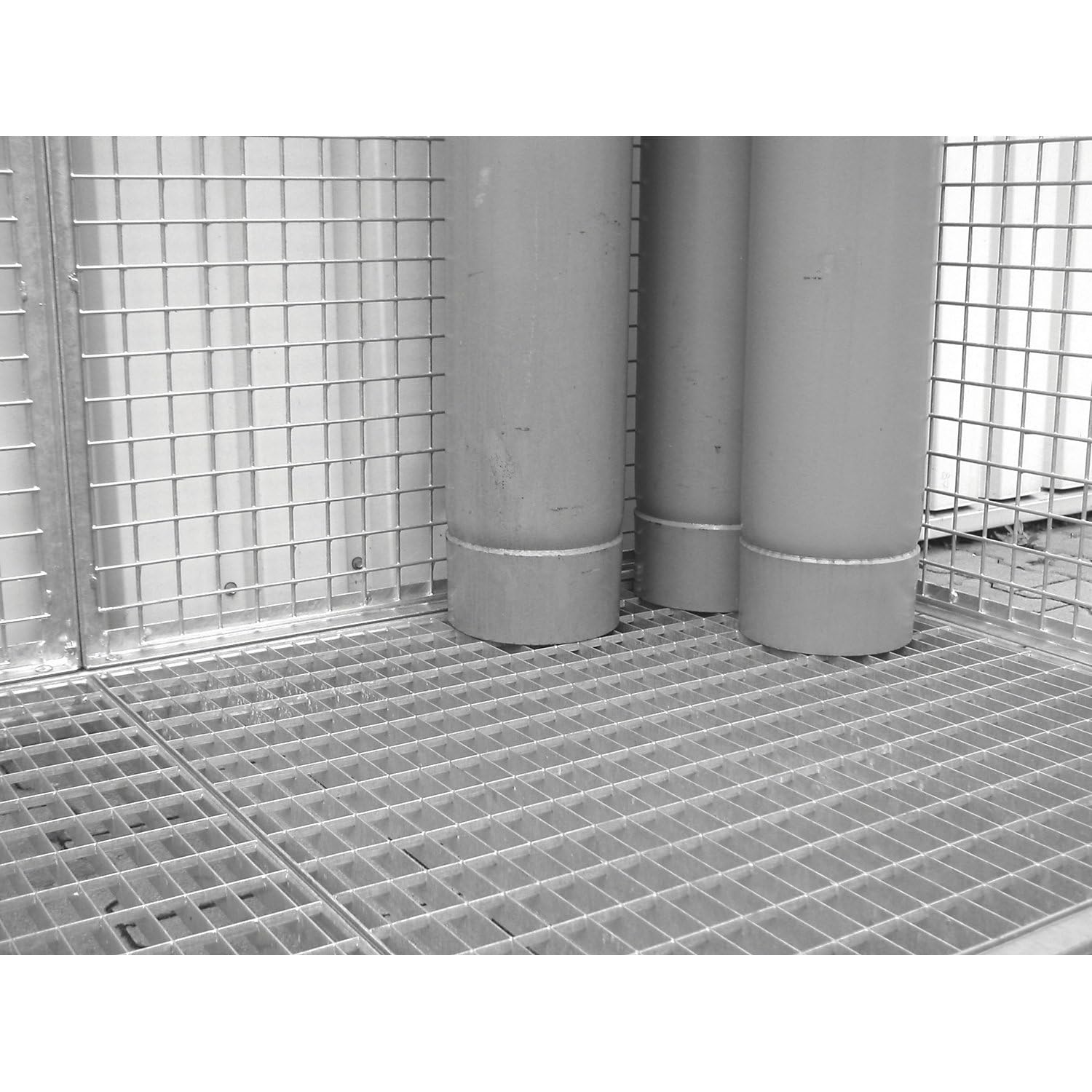 Bauer | Gasflaschen Container M3 D DF feuerVerzinkt Umwelt Lagertechnik