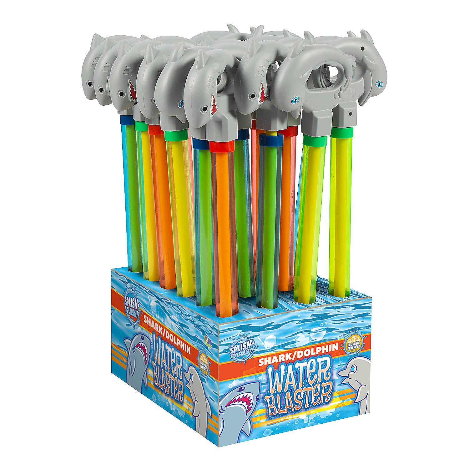 Shark & Dolphin Water Blasters 24 Pieces