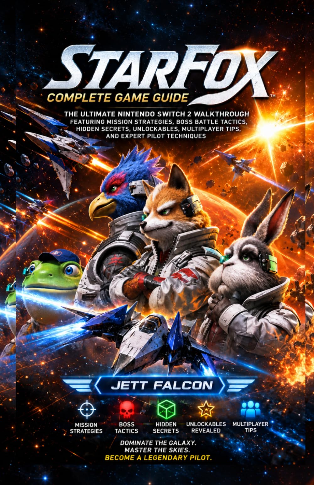 Star Fox Complete Game Guide: The Ultimate Nintendo Switch 2 Walkthrough Featuring Mission Strategies, Boss Battle Tactics, Hidden Secrets, Unlockables, Multiplayer Tips, and Expert Pilot Techniques