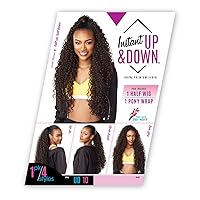 Vista 2 de Sensationnel Instant Updown Halfwig Pony - Iud 10 4 estilo en 1 media peluca y cordón de pony (1 negro azabache)