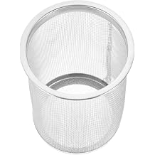 Tea Infuser Strainer Replacement Teapot Mesh Filter Insert for Loose Leaf Tea Oolong Herbal Fruit Fine Mesh 3.14X2.36X2.36In