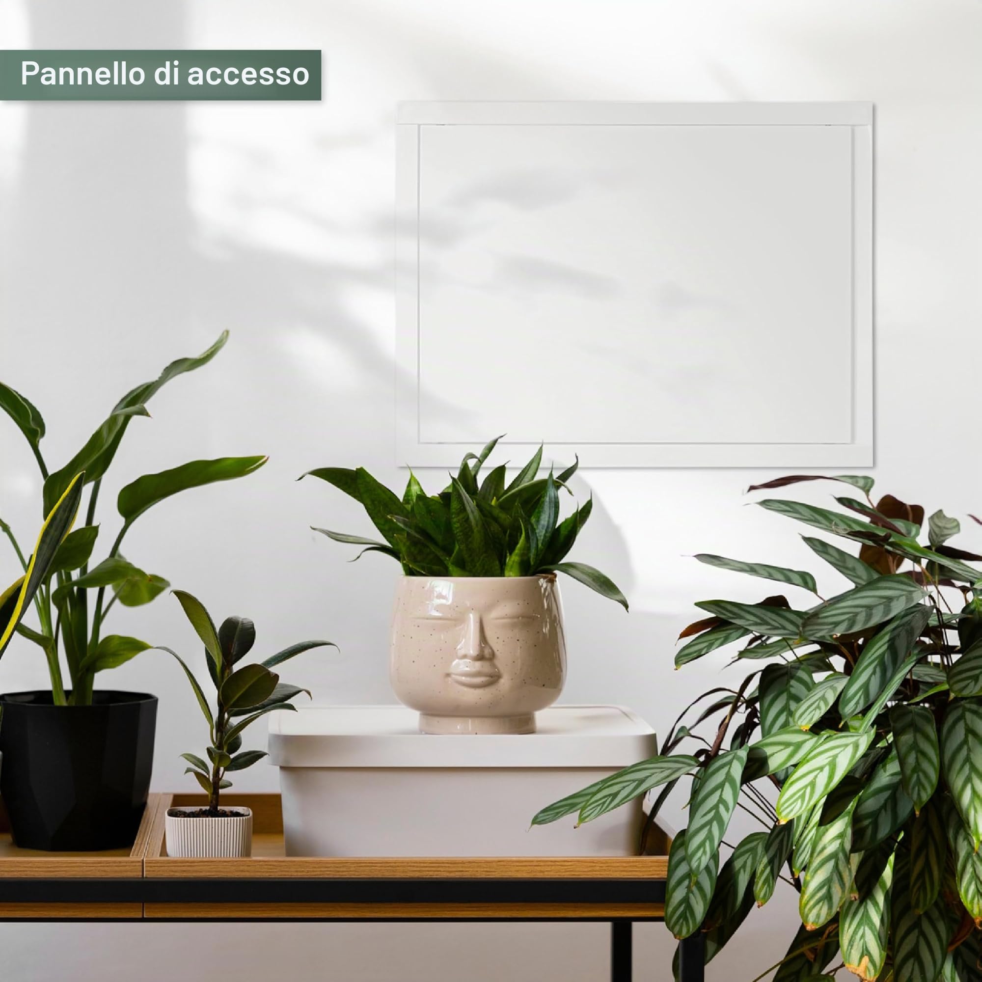 Vent Systems - Pannello di accesso 400 x 300 mm, porte di facile accesso, plastica ABS, pannello di accesso per cartongesso, parete e soffitto, copertura per porte elettriche e idrauliche