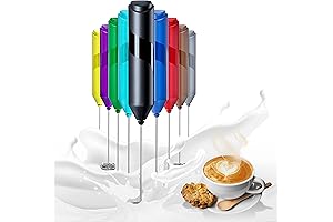 YSSOA Electric Milk Frother, Your Perfect Frothy Coffee Companion