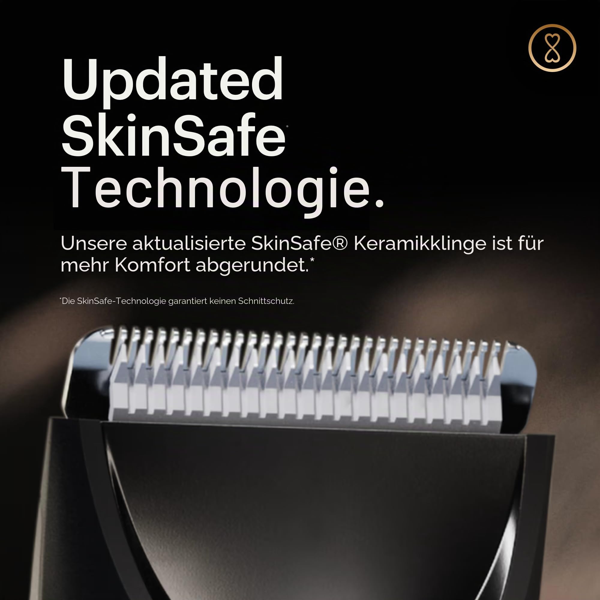 MANSCAPED® The Lawn Mower® 3.0 Plus Leisten- & Körperhaartrimmer - SkinSafe® Trimmerklinge, wasserdicht, USB-C, kabellos