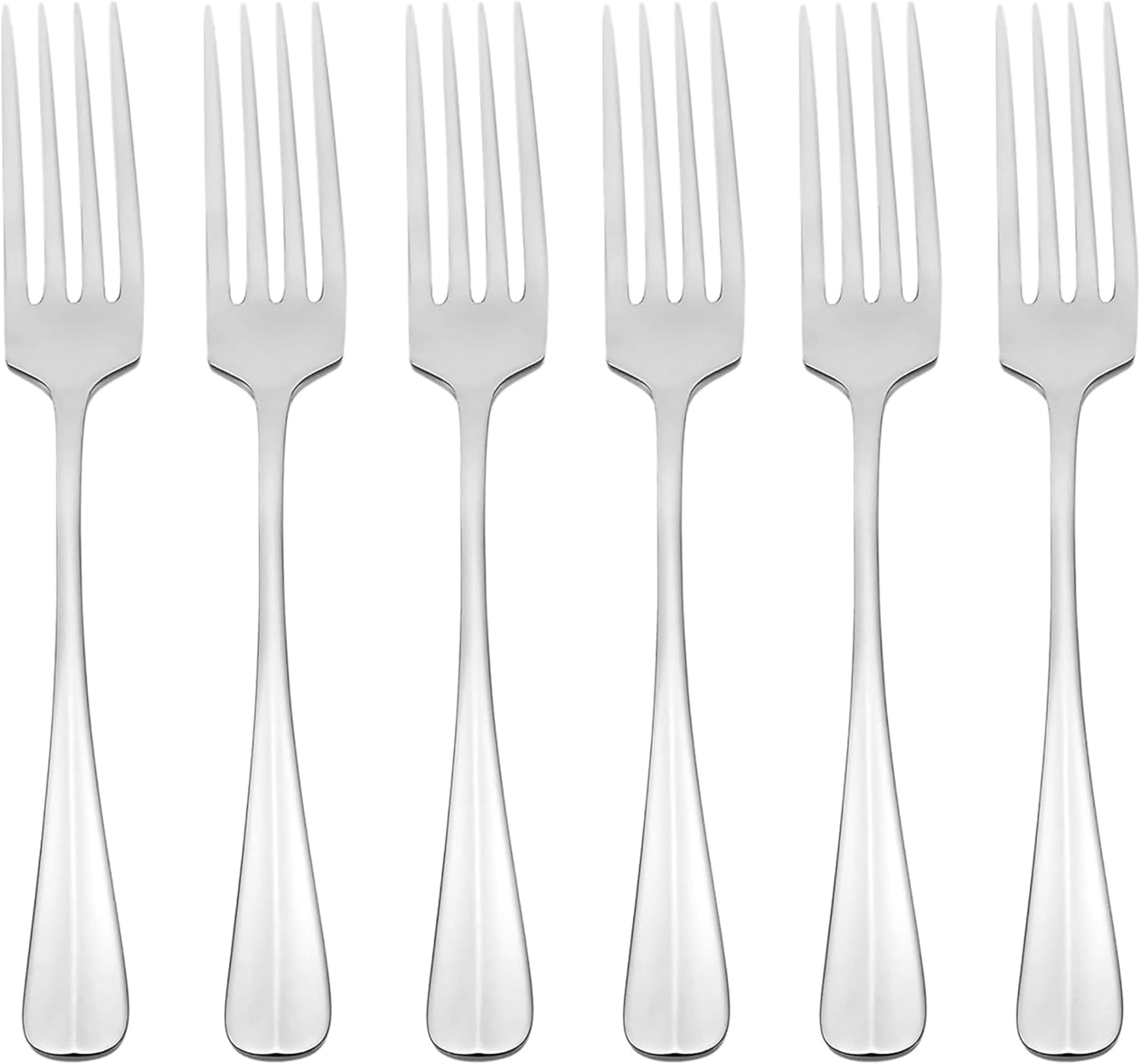 Oneida Savor Everyday Flatware Dinner Forks, Set of 6, 18/0