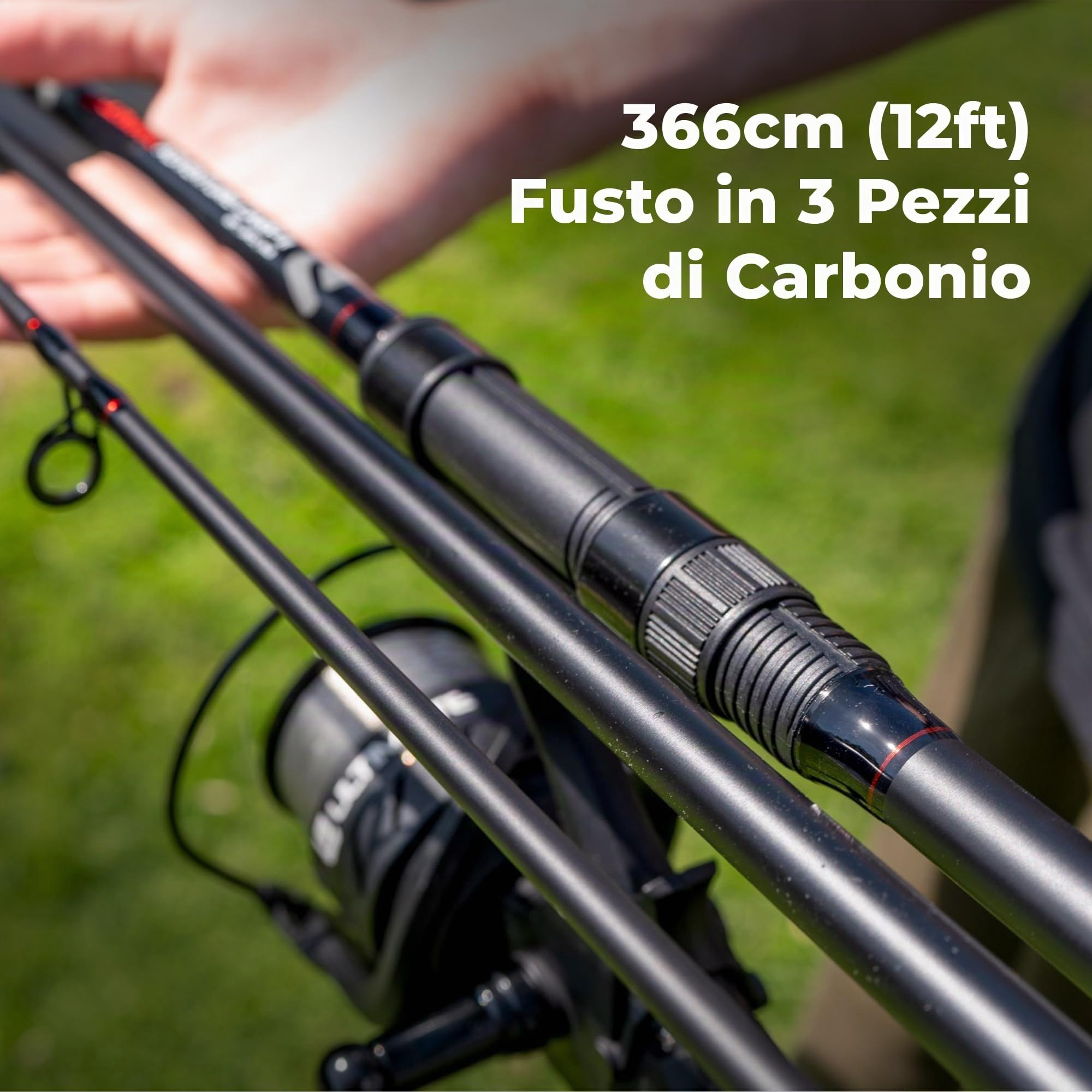 Ultimate Adventure Carp Set 12ft - Kit Carpfishing