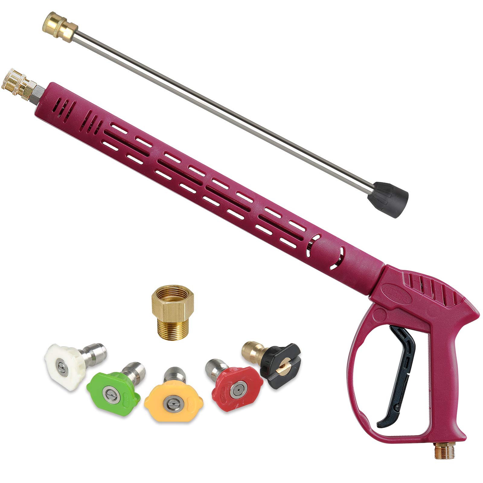 Buy Raincovo Deluxe Pressure Washer Gun with Replacement Extension Wand