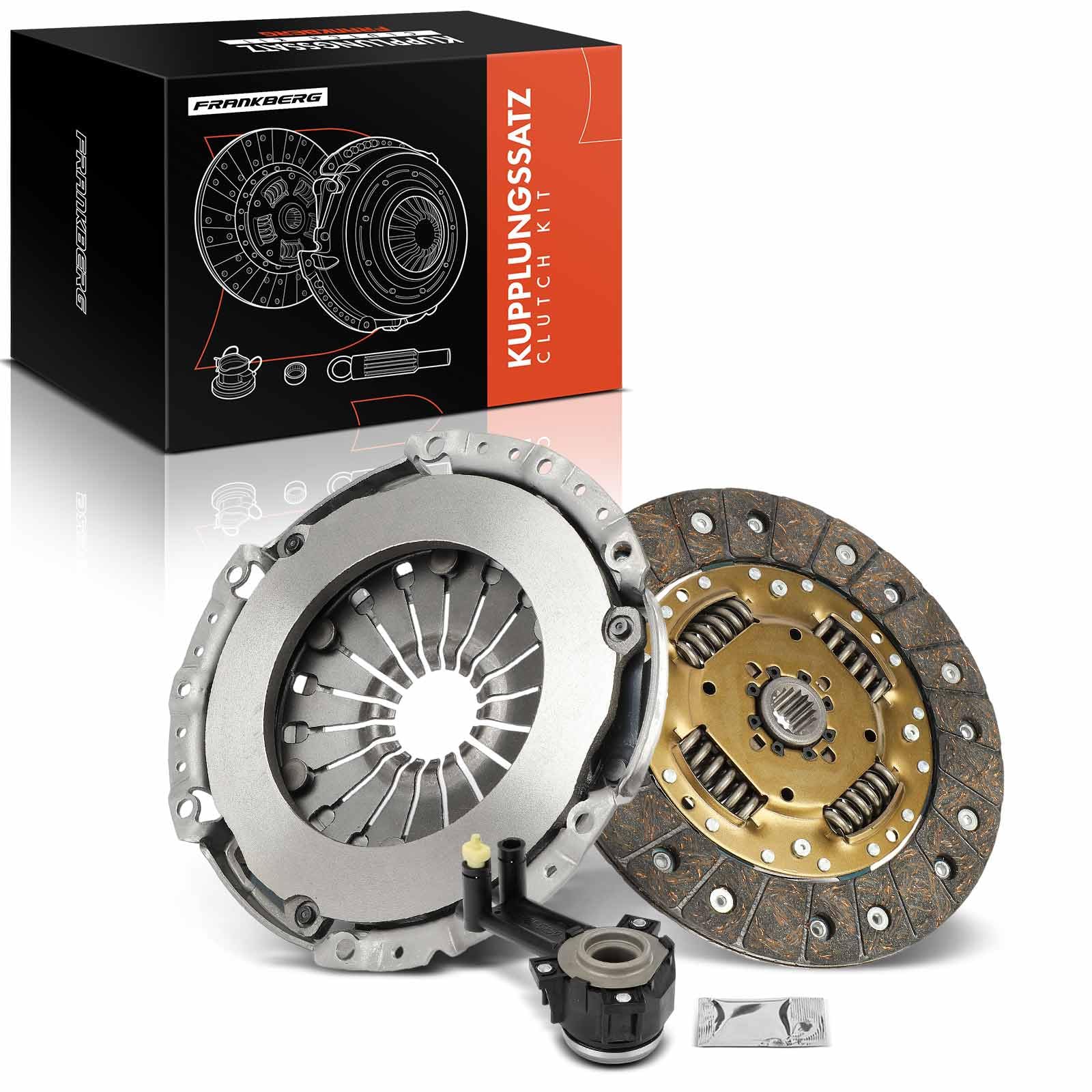 Frankberg Kit de embrague 1837710 | Compatible con: B-Max JK, Fiesta VI CB1 CCN, KA+ FK Reino Unido, Fiesta VI Van