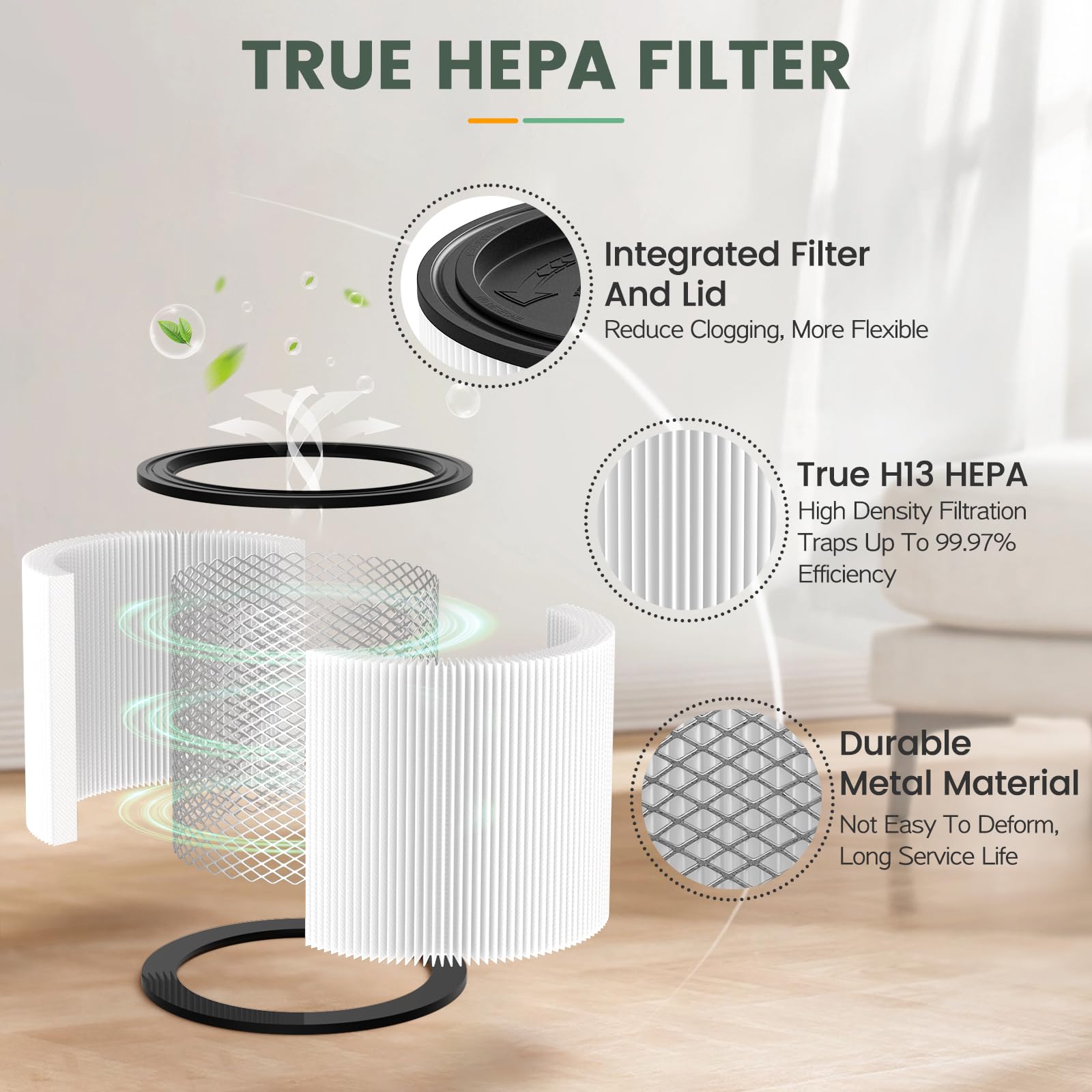 90304 Replacement Filter Kit Compatible with Shop Vac