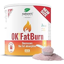 Powerful Fat Burner Powder for Men & Women - Metabolism Booster with L-Carnitine, L-Tyrosine, ID-alG  & Vitamin C - Gluten-Free Weight Loss Support for Energy & Fat Metabolism - Vegan