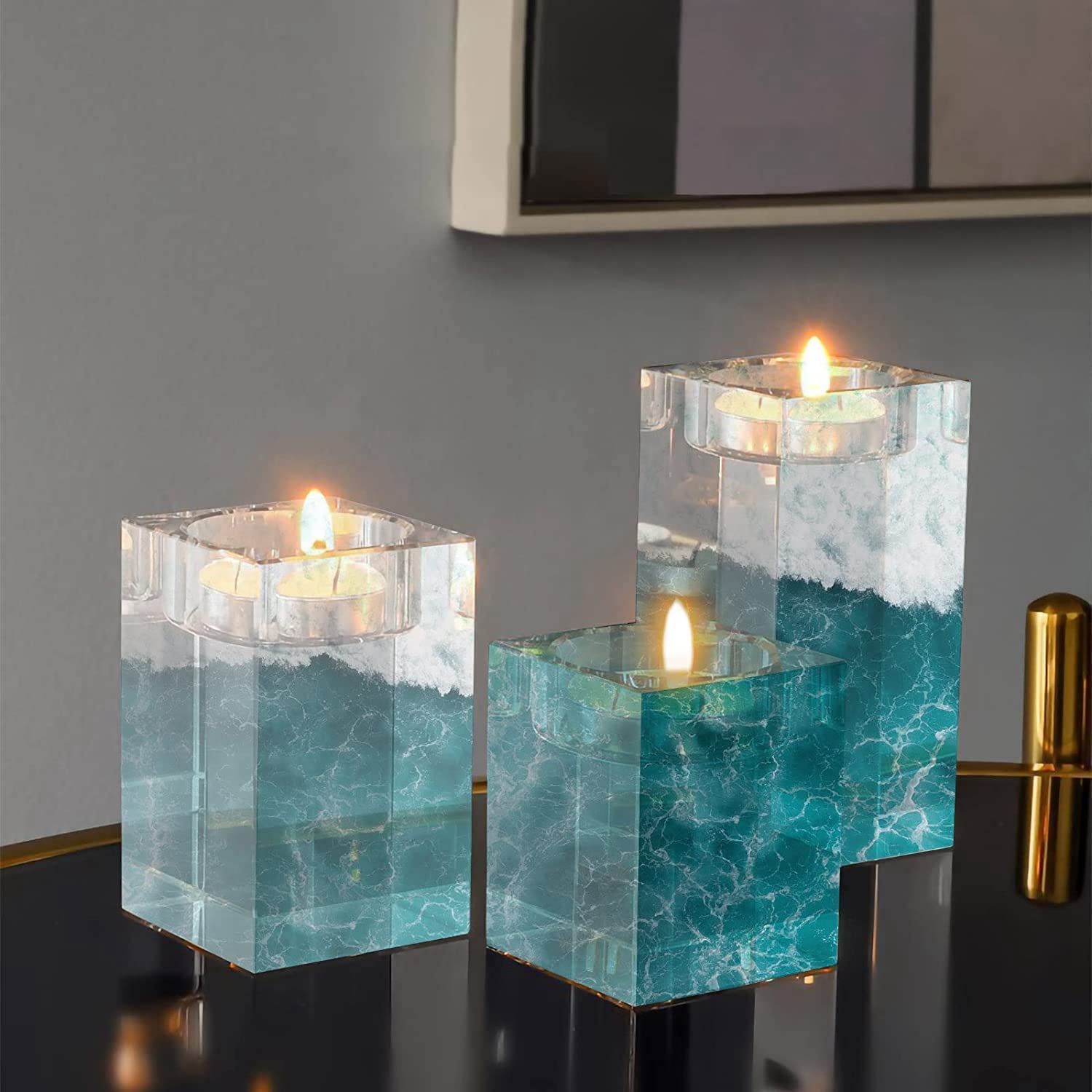 Portacandele in ceramica con olio essenziale di aromaterapia per aromaterapia con luce notturna in ceramica (stella