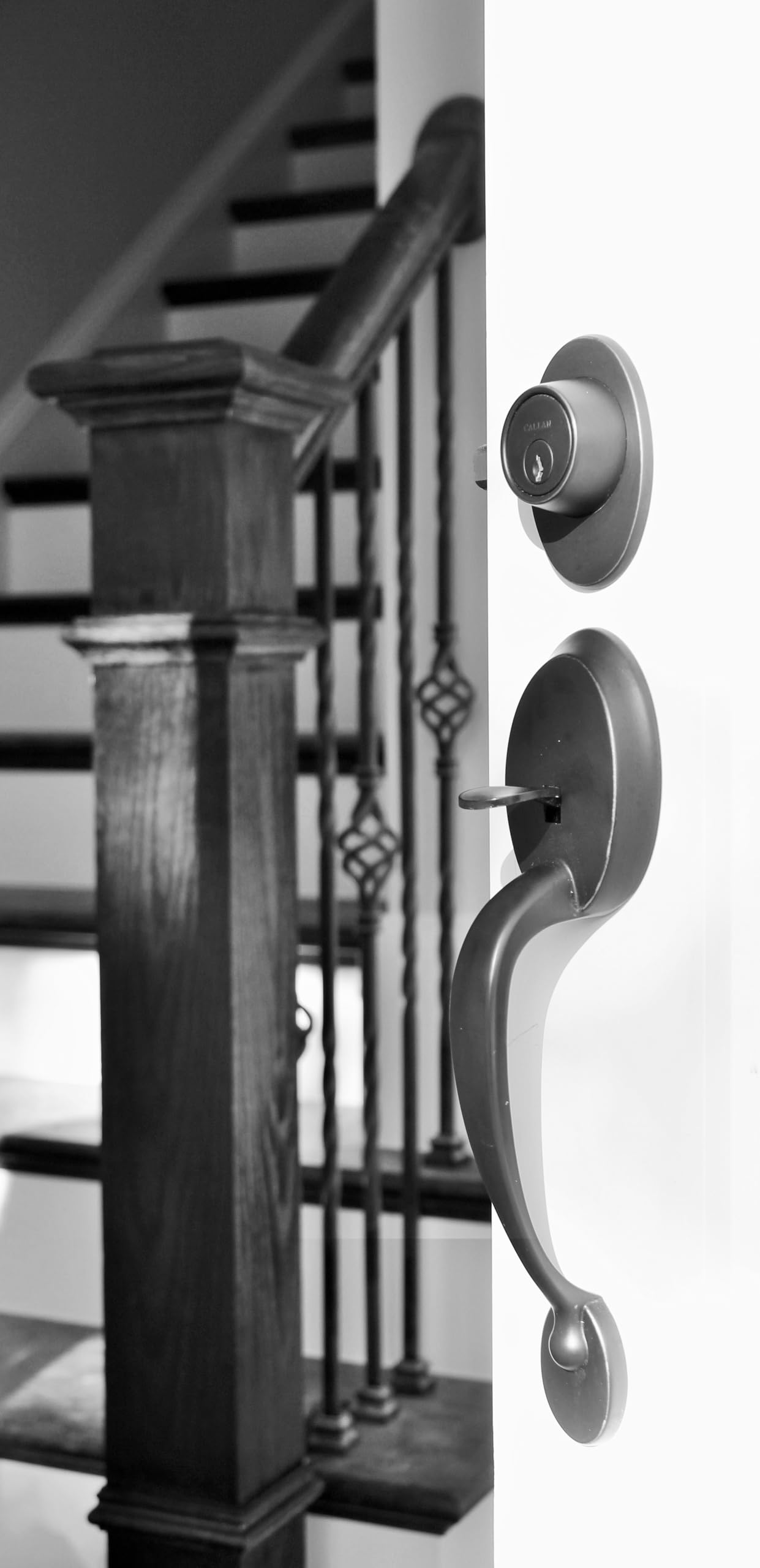 Callan by Delaney Hardware Colton Exterior Single Cylinder Front