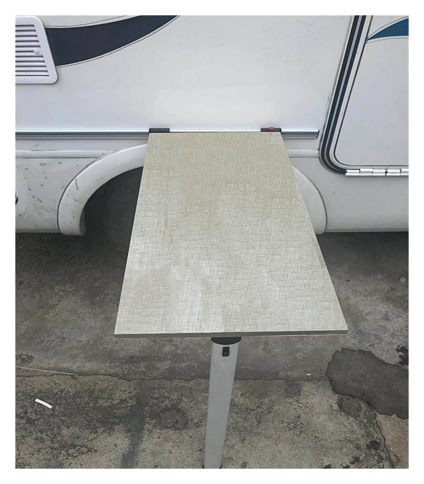 Części do modyfikacji RV Przyczepa kempingowa Zdejmowana składana szyna prowadząca ze stopu aluminium(Sideway-50 cm)