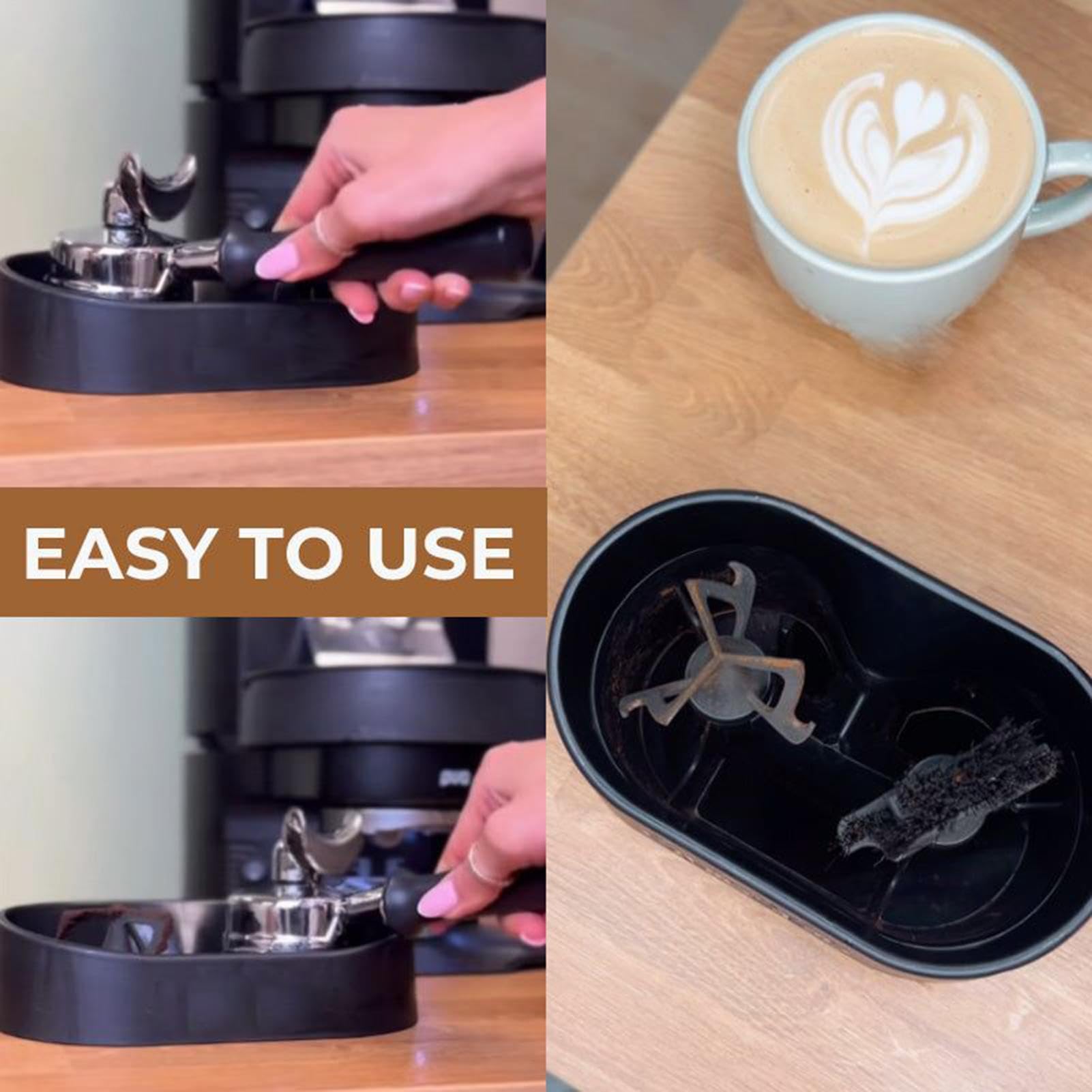 2025 Nouveau Kit De Nettoyage De Porte-Filtre À Café, Nettoyeur Électrique Automatique Marc Café, Compatible avec Les Porte-filtres De Machine À De 51/53/58 Mm, Idéal pour Un Usage Domestique
