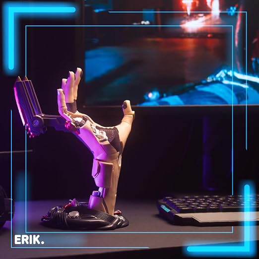 Soporte para Auriculares y Controlador Cyberpunk Gaming miniatura 6