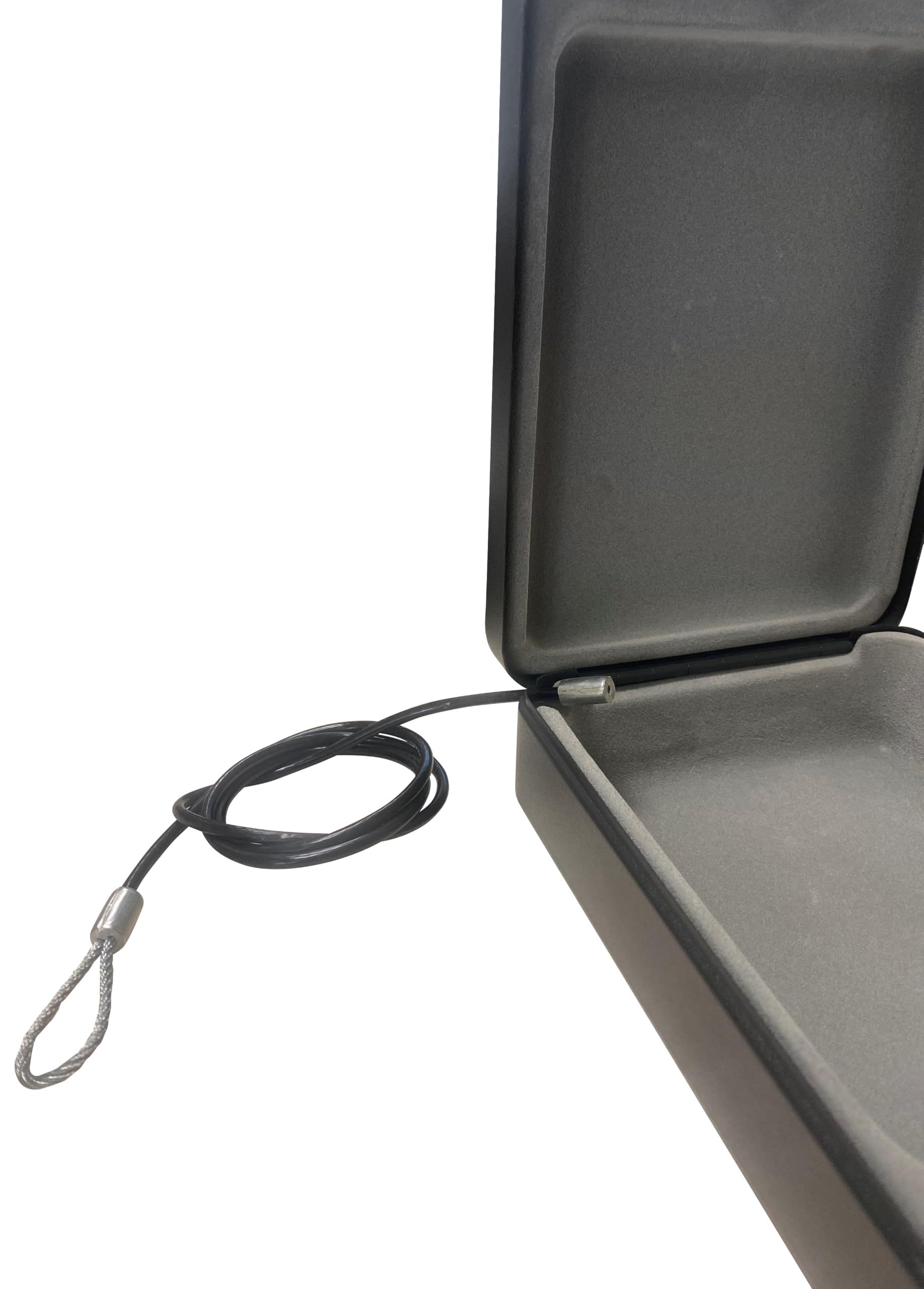 ARREGUI Private C9427 Caisse à monnaie et billets à combinaison pour ranger et transporter l'argent | Coffre de sécurité en acier avec cable de fixation | Coffre fort portatif 15 cm | Couleur Noir