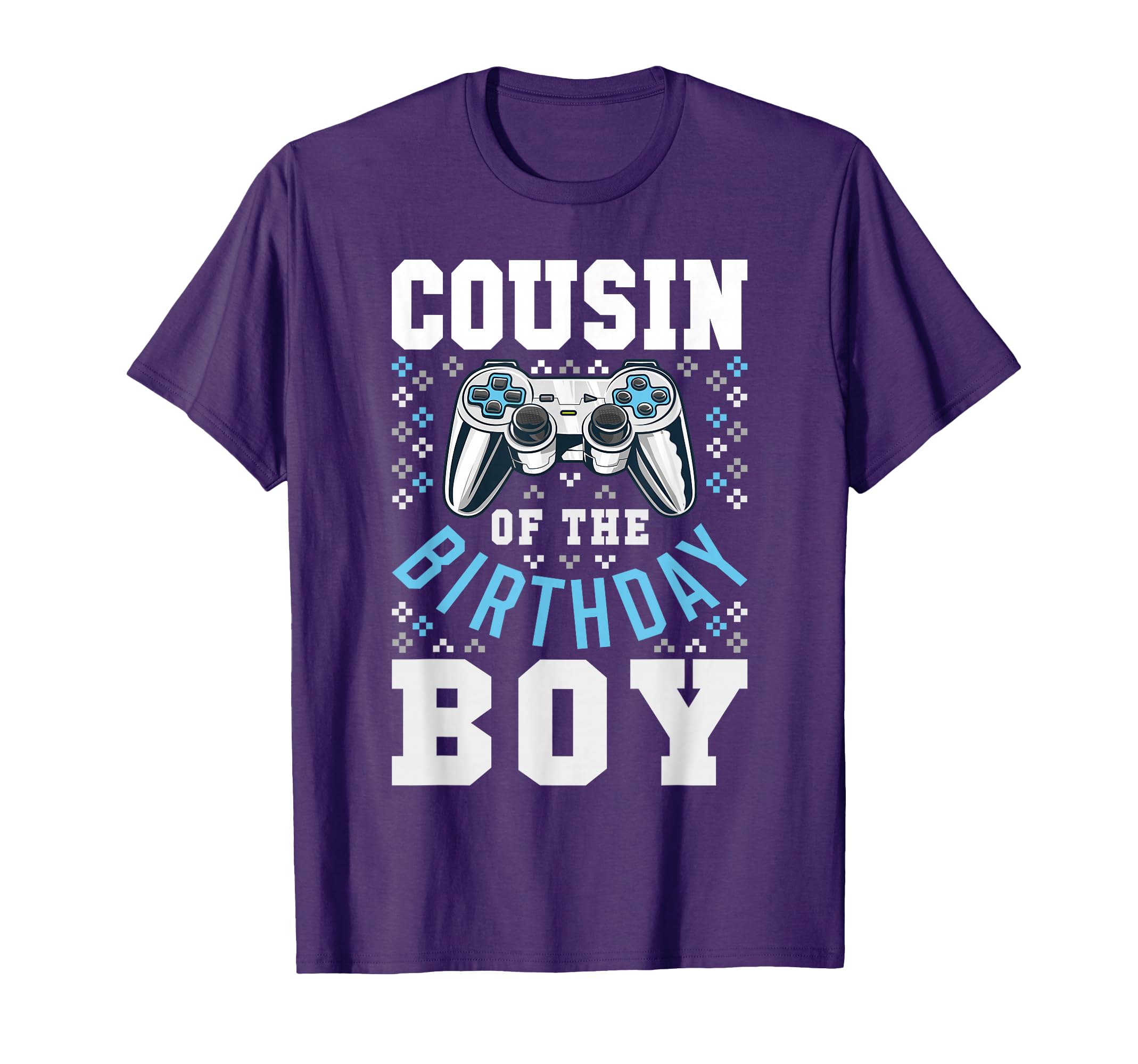 Cousin of the Birthday Boy Matching Video Gamer Birthday T-Shirt