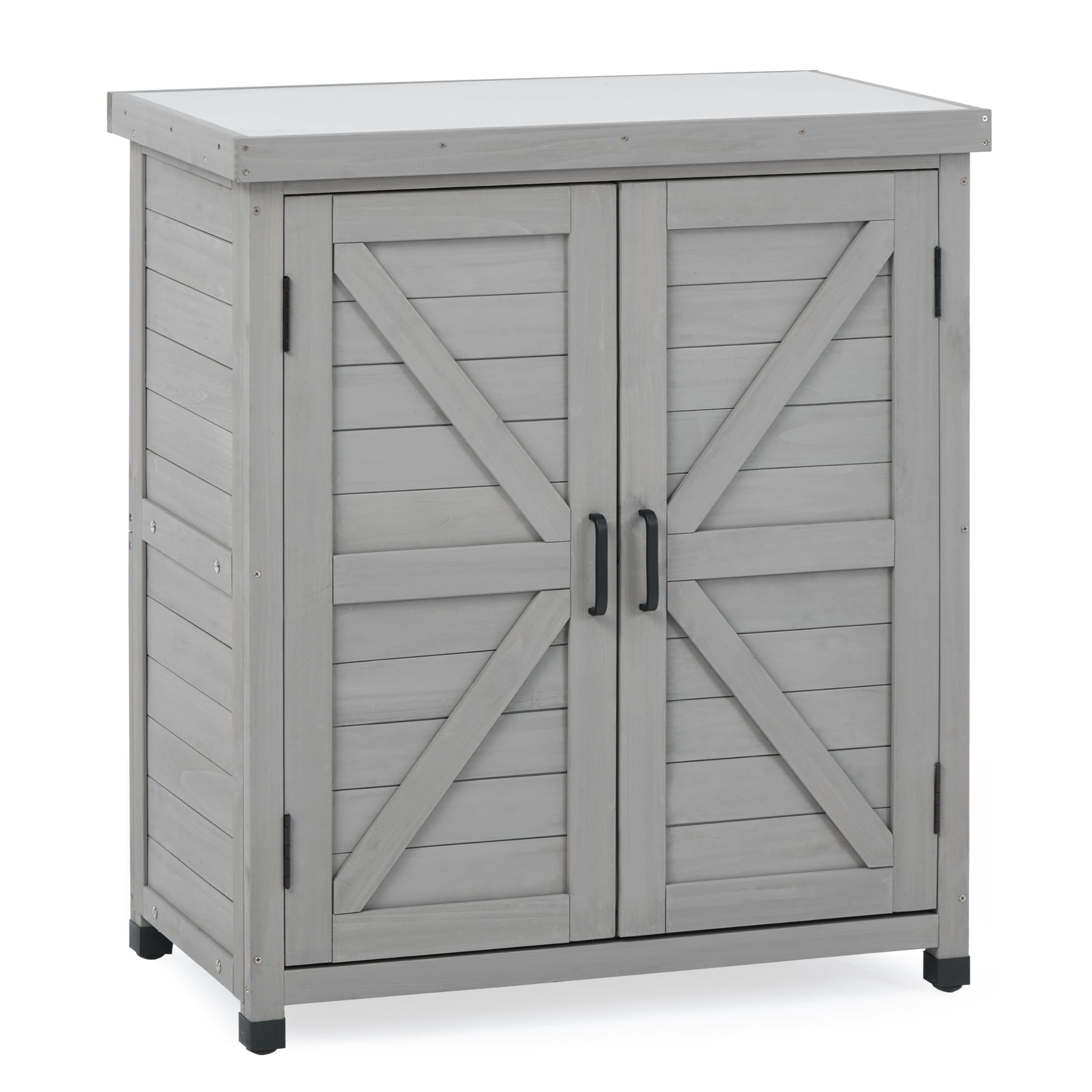 Wood-Natrl Outdoor Potting Bench