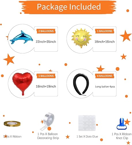 Miniatura 3 de Decoraciones de cumpleaños de conejo, kit de arco de guirnalda de globos de fiesta de conejo, arco de globos de látex rojo, amarillo, naranja,