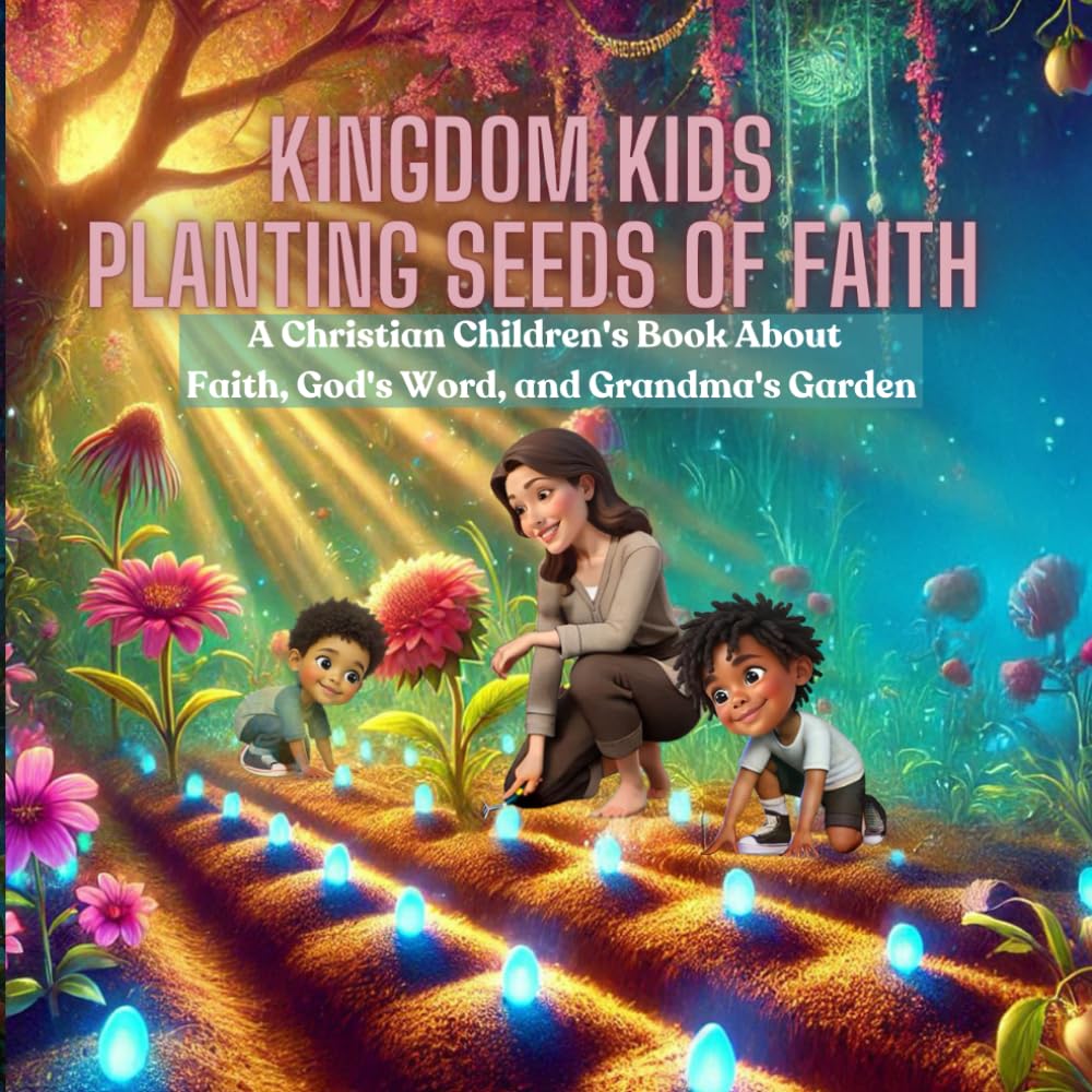 Kingdom Kids: Planting Seeds of Faith: A Christian Children's Book About Faith, God's Word, and Grandma's Garden