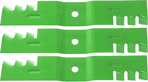 Miniatura 2 de 8TEN LawnRAZOR - Juego de cuchillas de cortacésped para Cub Cadet GT2148 Recon Z-Force LZ48 PRO-Z 100 cubierta de 48 pulgadas 02005017-X (Mulching)